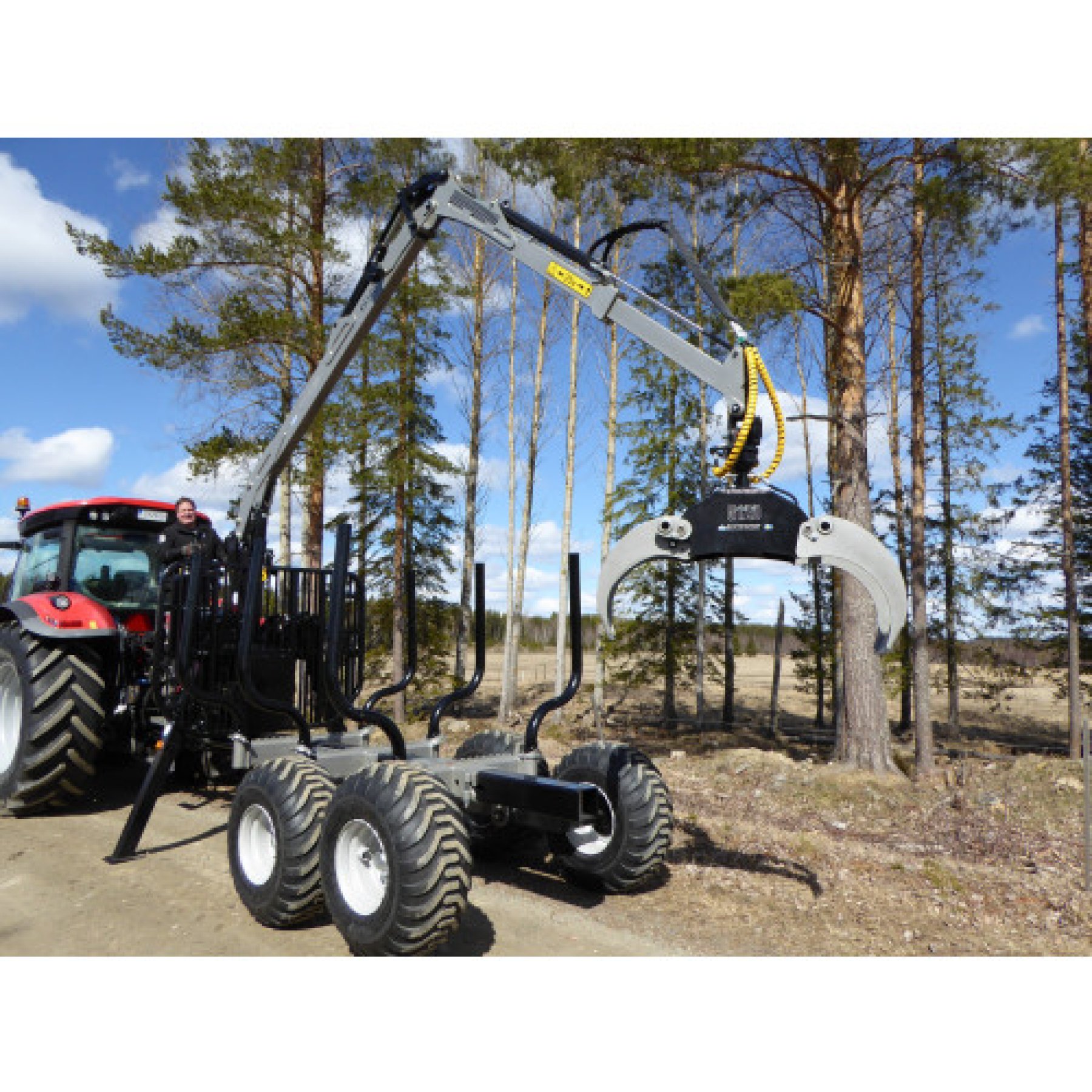 Trejon erdészeti közelítő pótkocsi