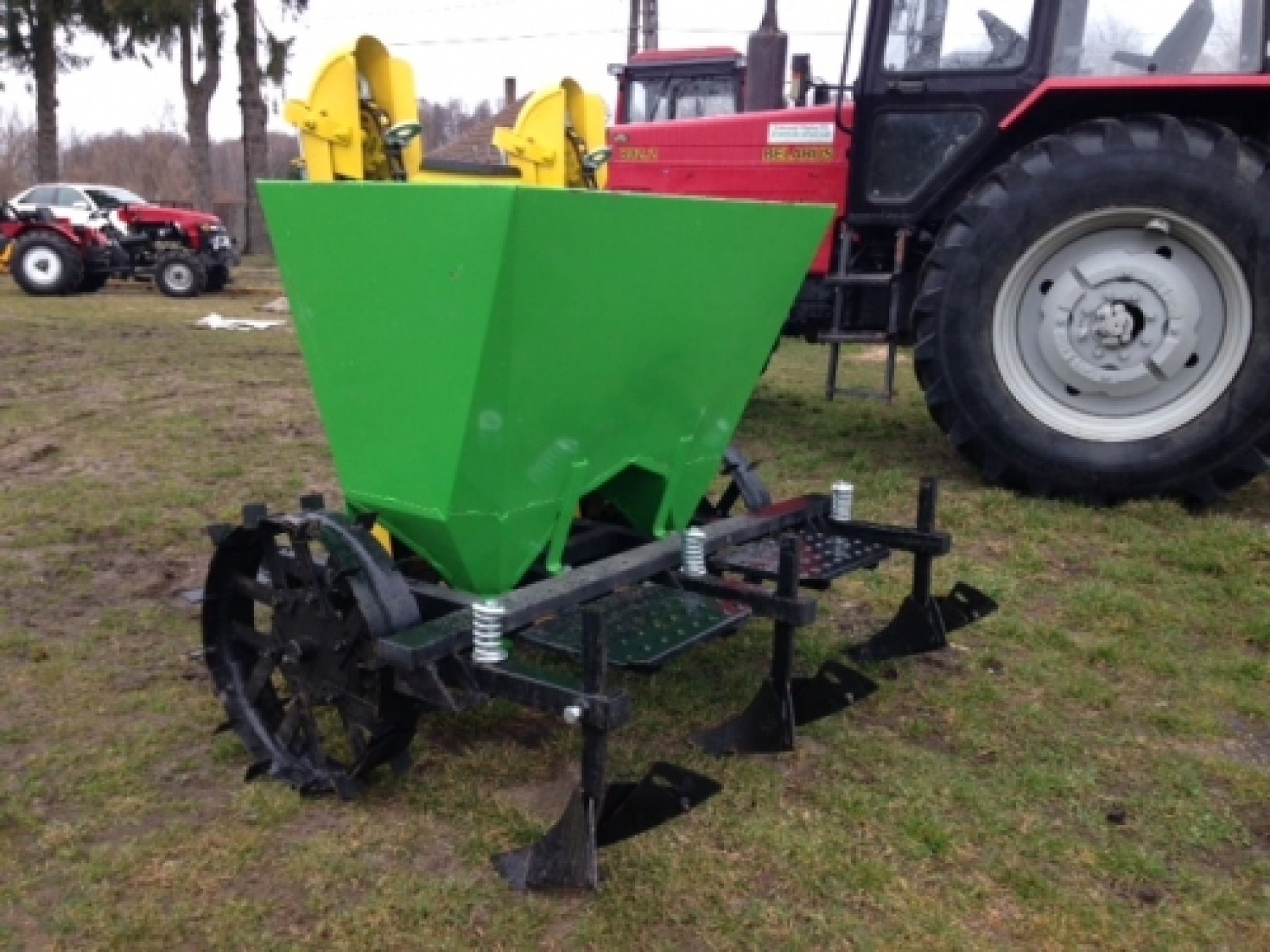 Burgonyaültető 2 soros