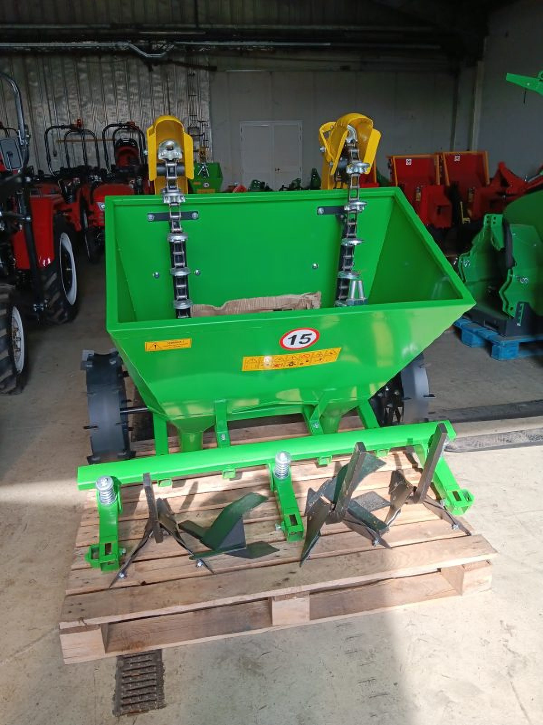 Burgonyaültető 2 soros