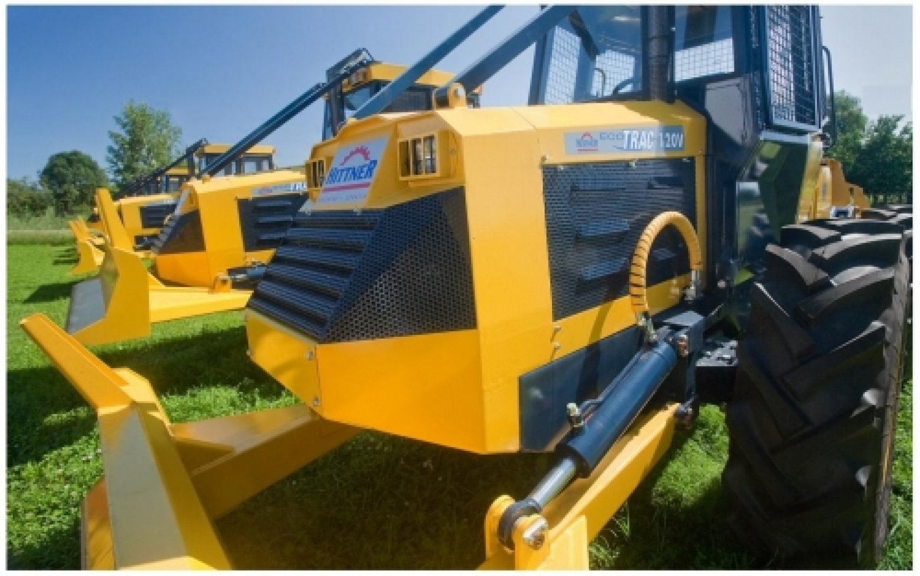 Hittner ECOTRAC 120 V erdészeti traktor