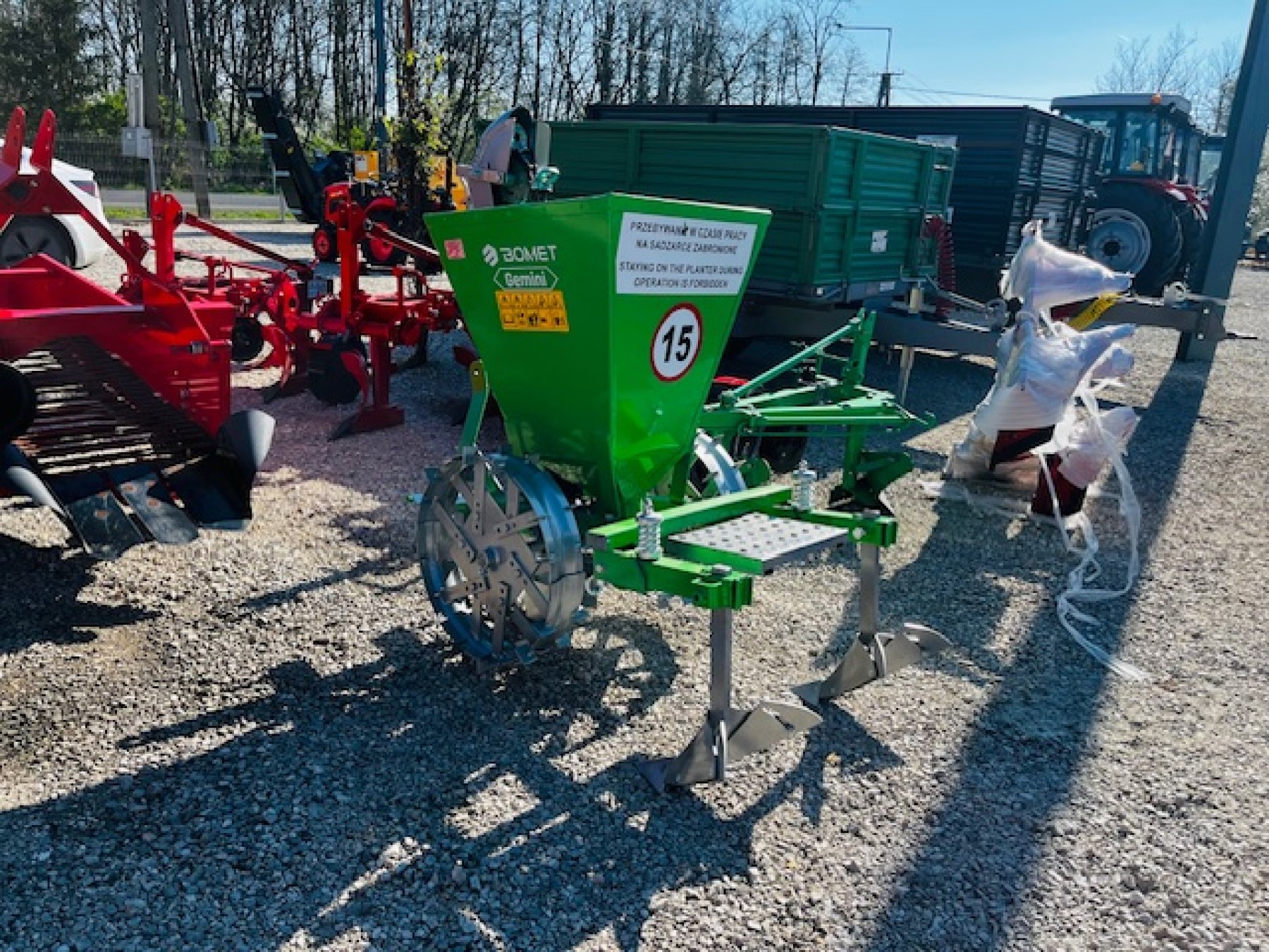 Burgonyaültető 1 soros