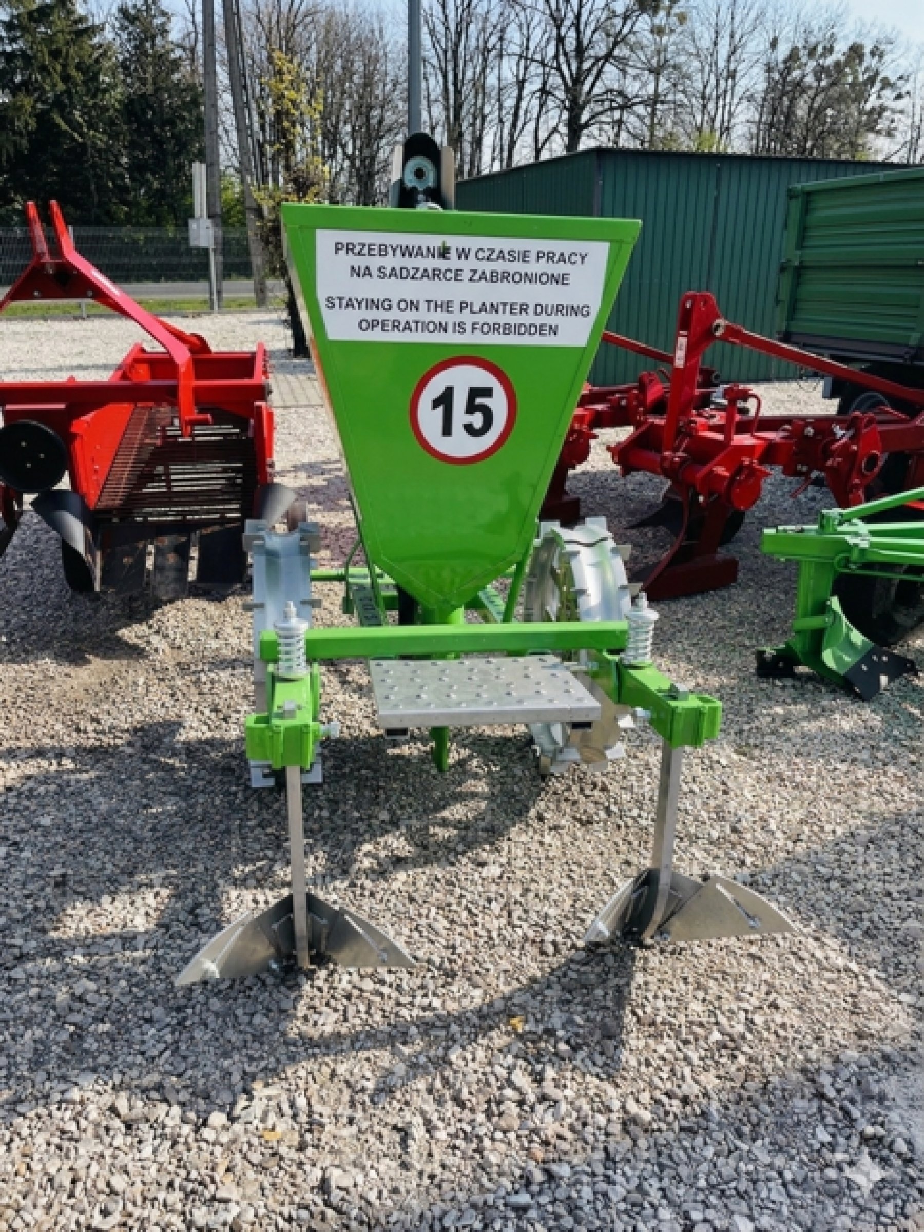 Burgonyaültető 1 soros