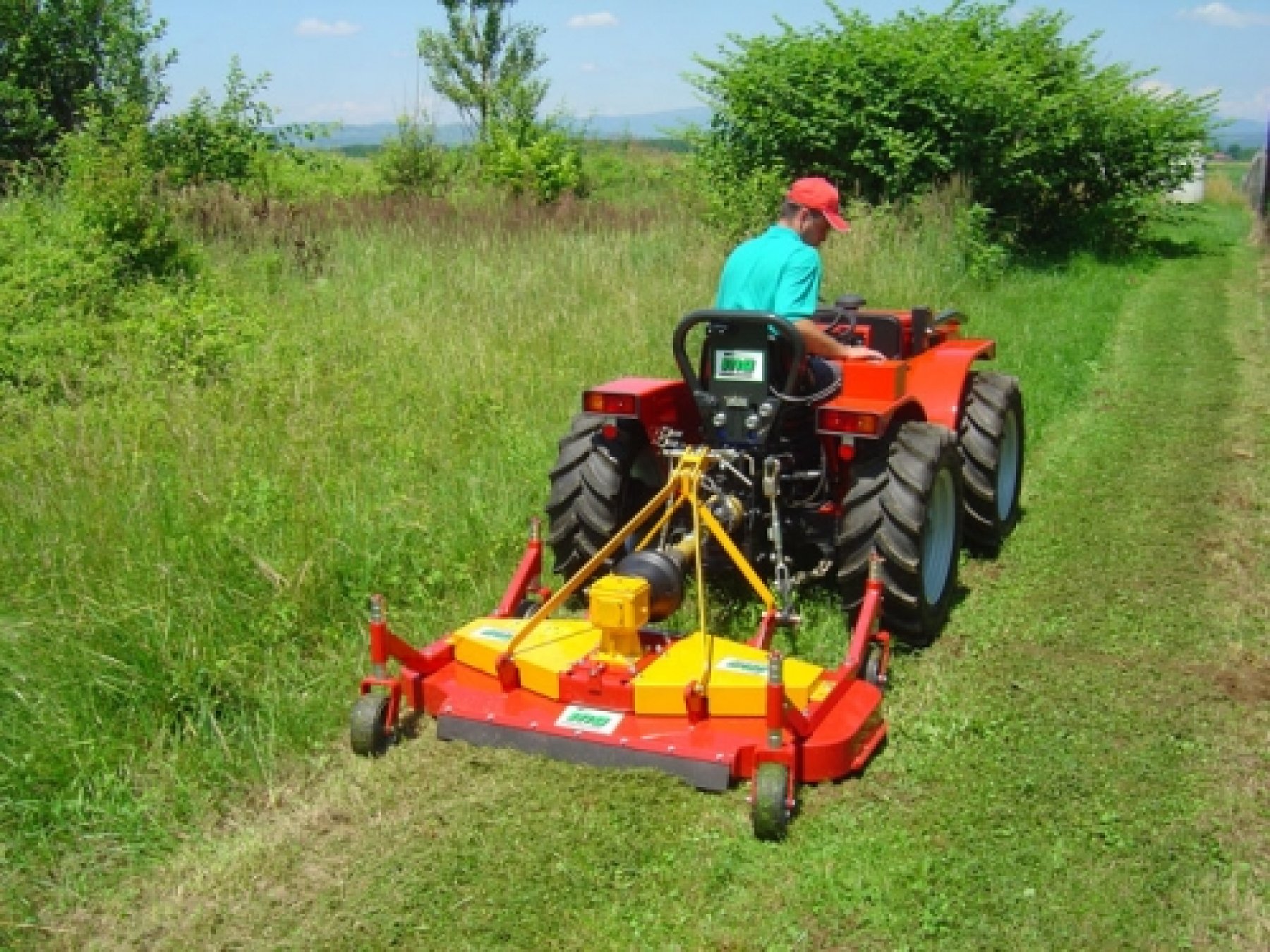 RMS 120-150-180 fűnyíró kistraktorra