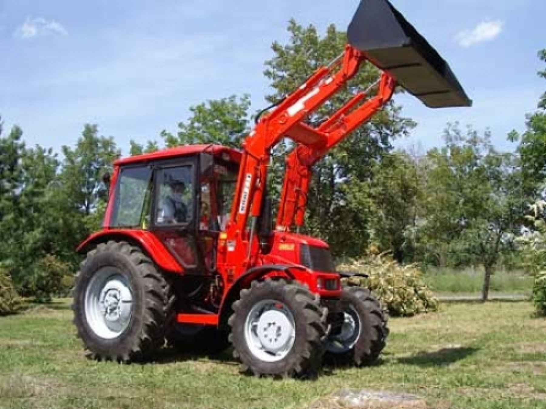 KHR-80E Hidraulikus homlokrakodó