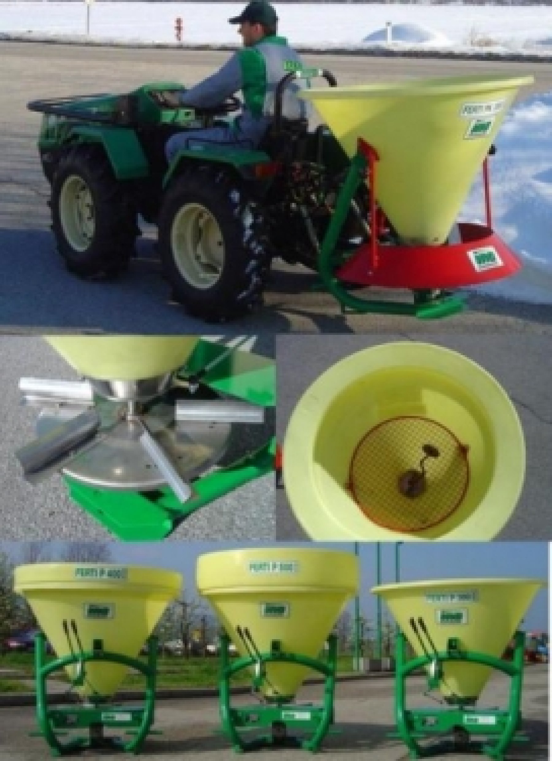 FERTI P-K 400-500 műtrágya- és sószóró