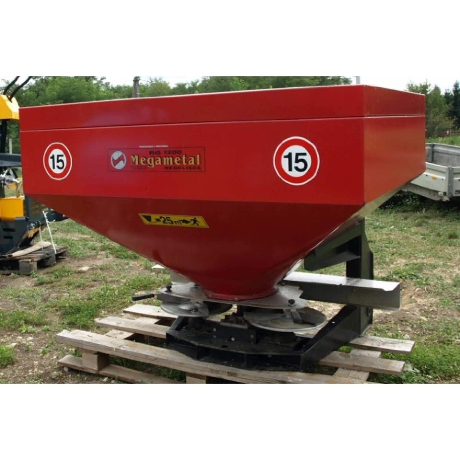 Mega Metal RG 2 tárcsás műtrágyaszóró