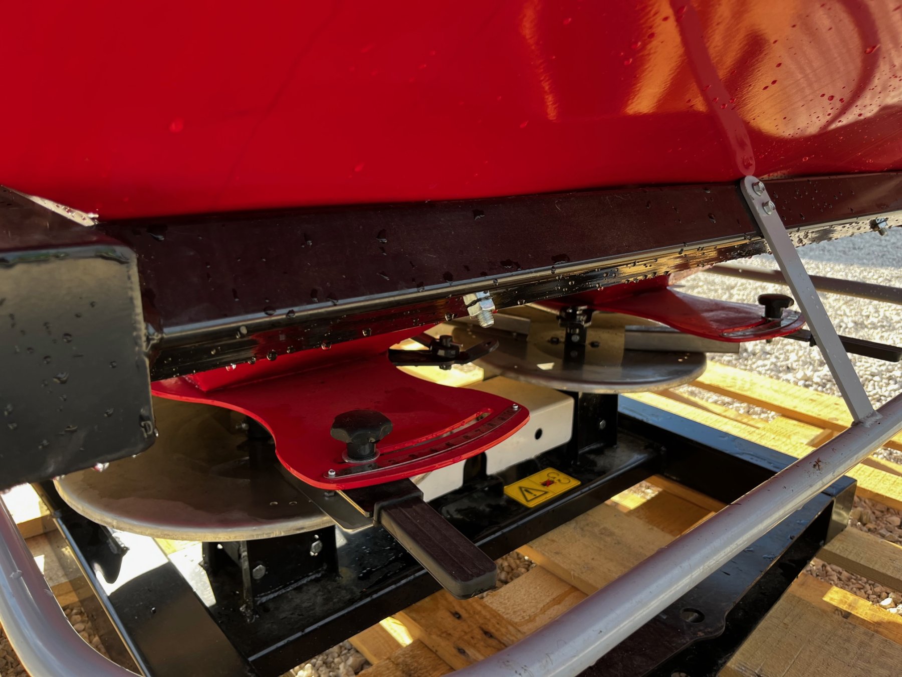 Mega Metal RG 2 tárcsás műtrágyaszóró