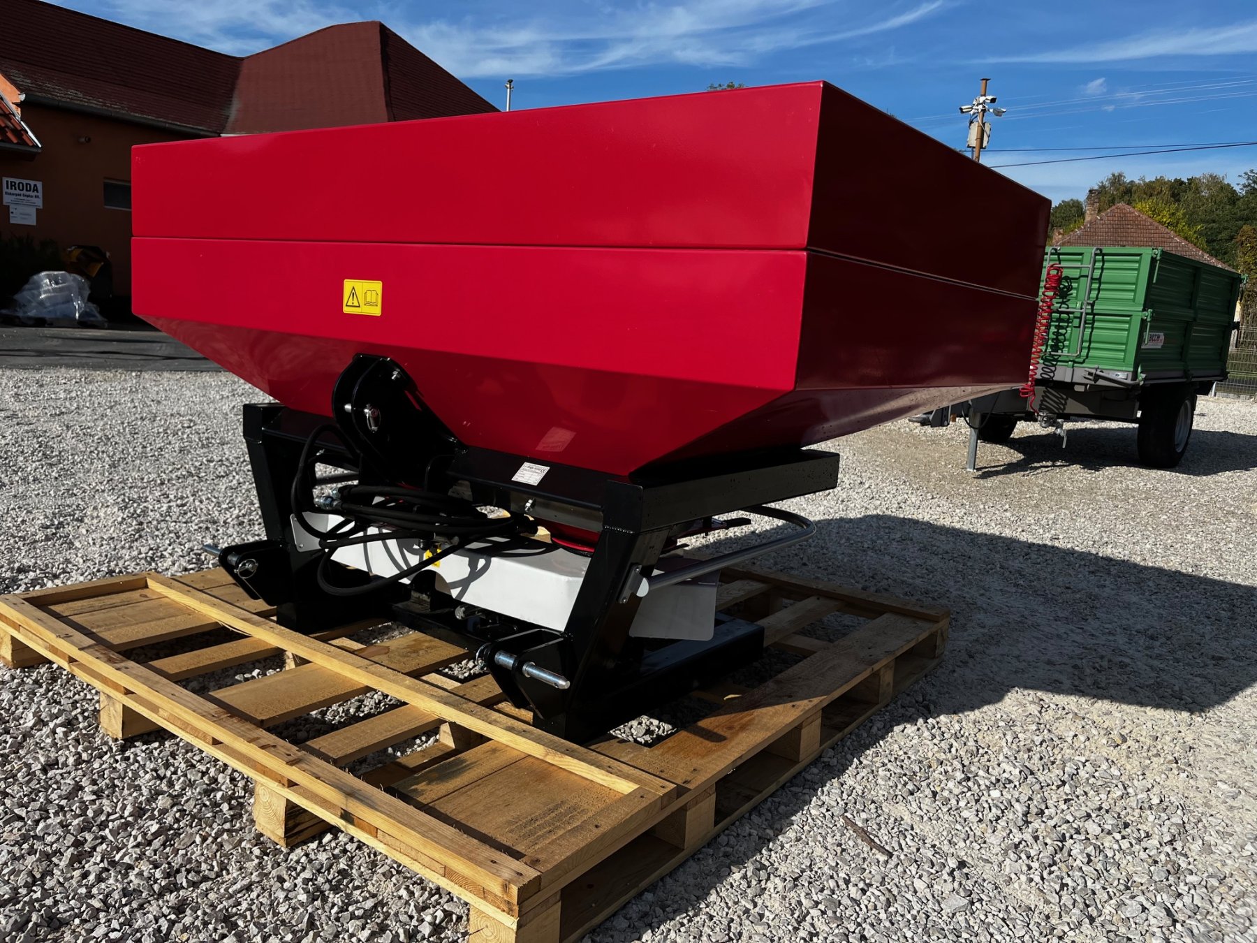 Mega Metal RG 2 tárcsás műtrágyaszóró