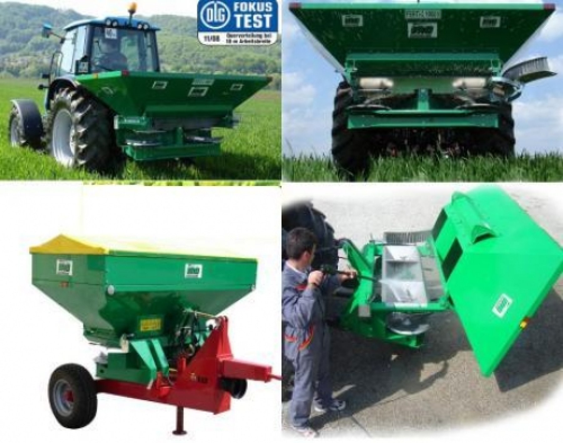 FERTI 1000-3000 műtrágyaszóró 2 tárcsás