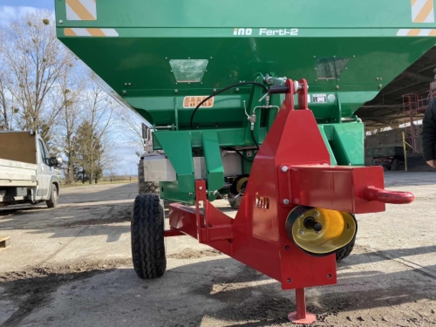 FERTI 1000-3000 műtrágyaszóró 2 tárcsás