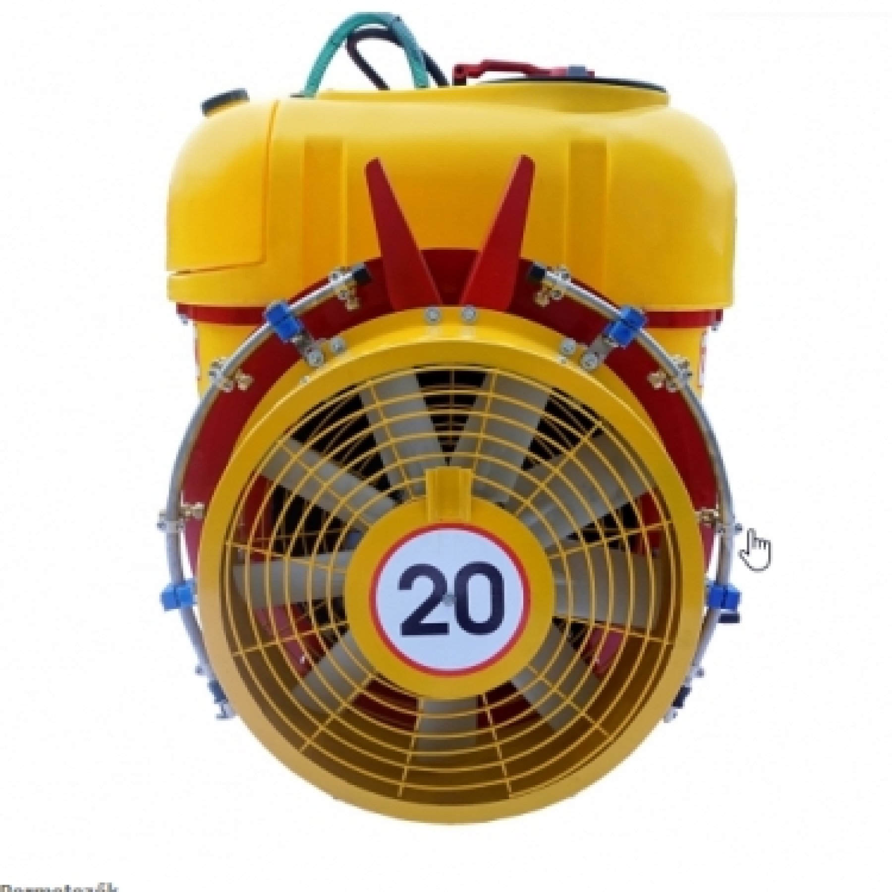 200 l. axiálventillátoros permetezőgép