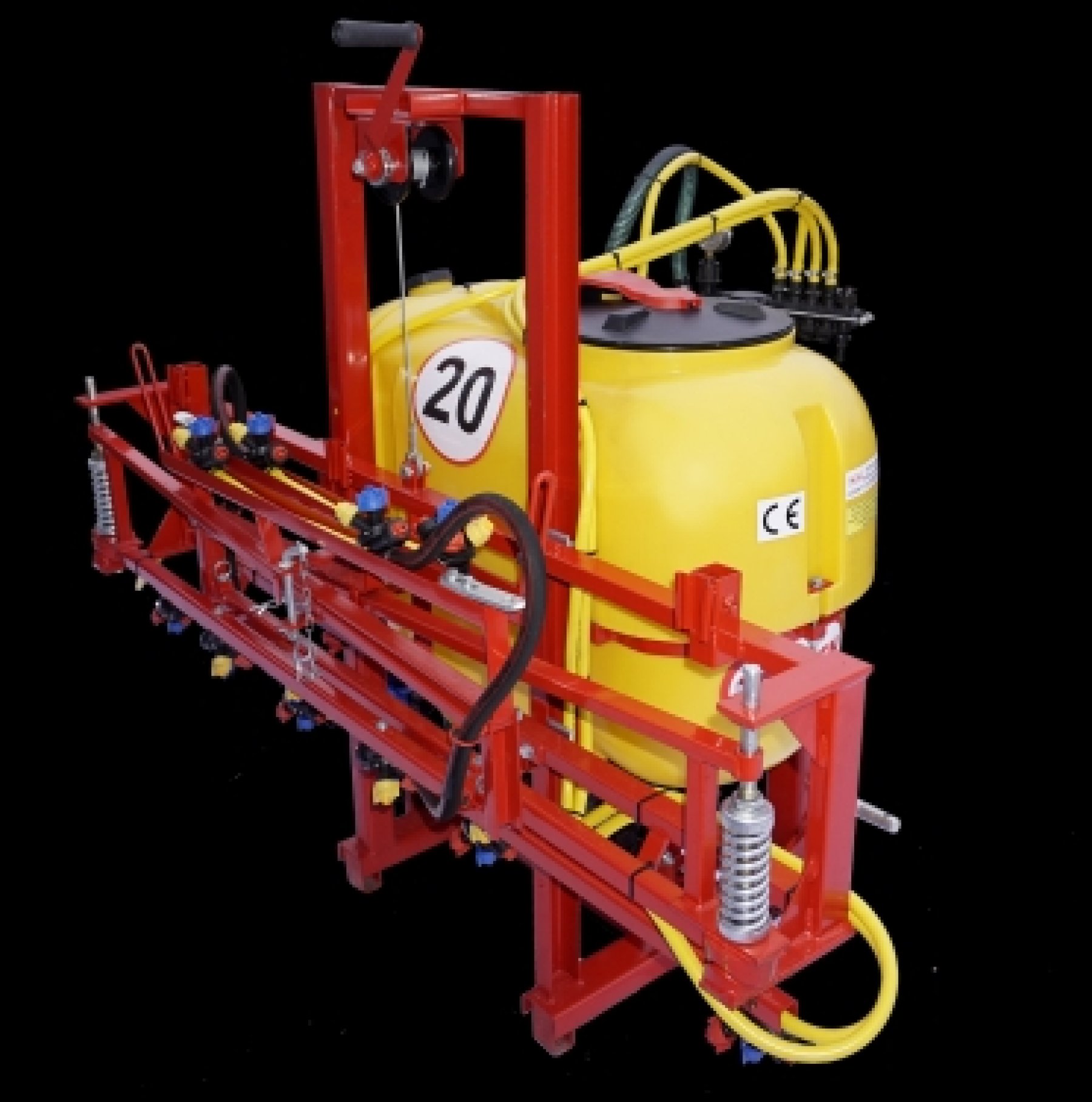 200 l. permetező 6 m. kerettel