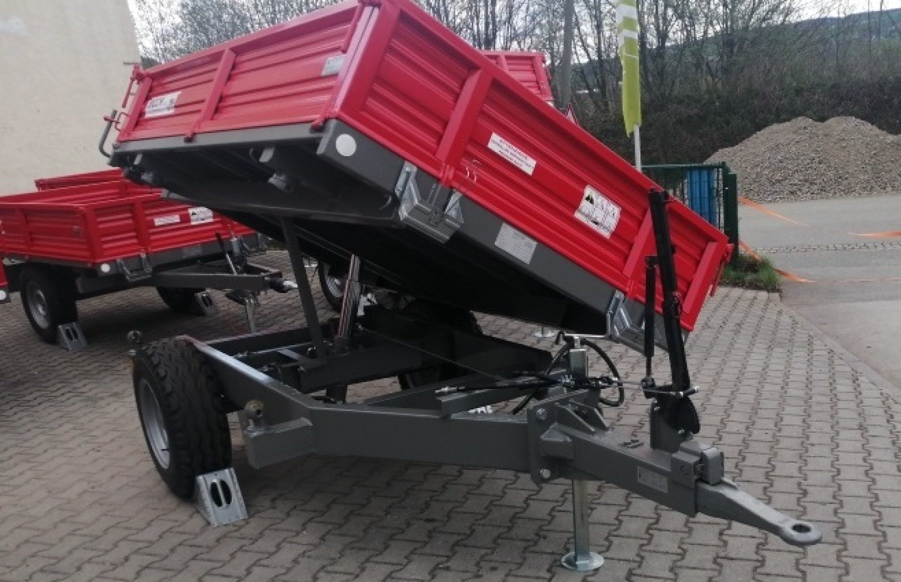 Bicchi egytengelyes pótkocsi