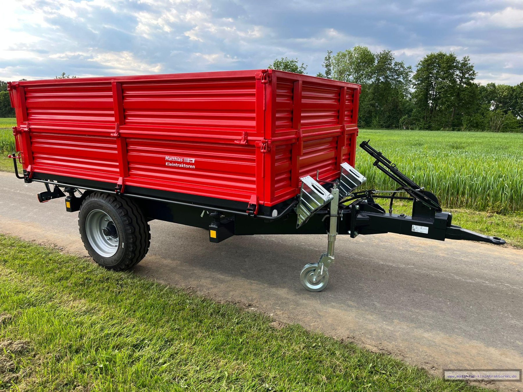 Bicchi egytengelyes pótkocsi