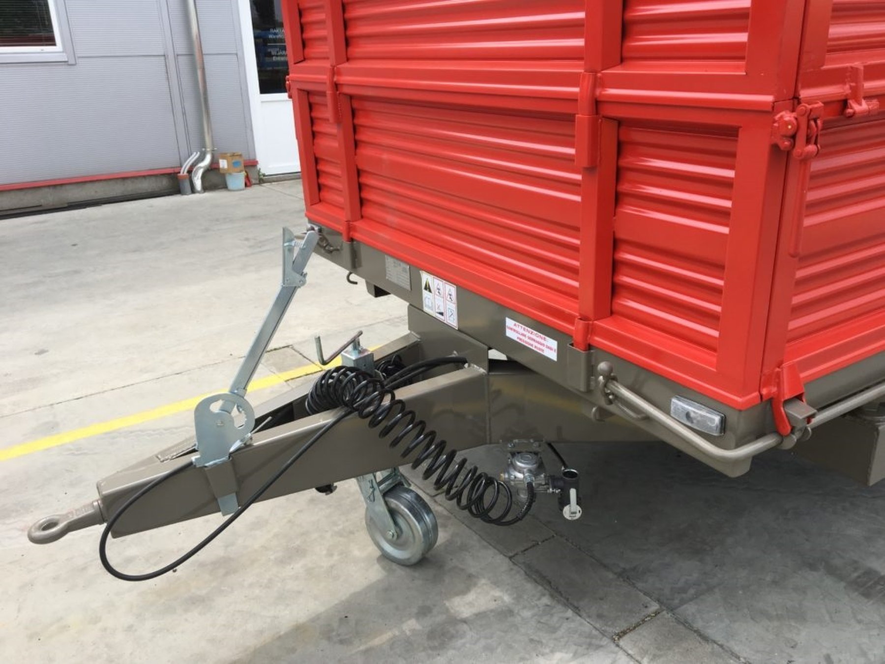 Bicchi egytengelyes pótkocsi