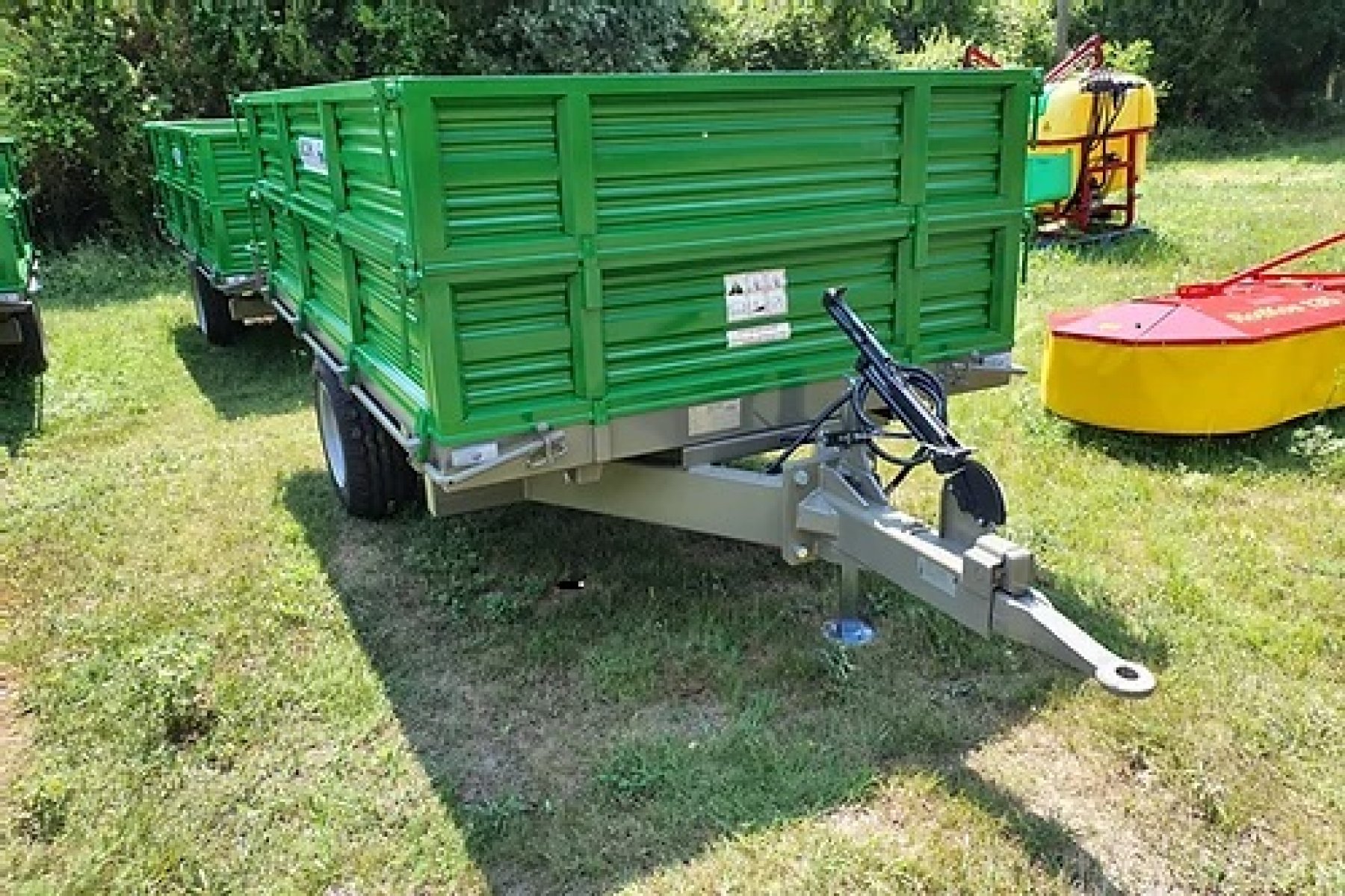 Bicchi egytengelyes pótkocsi