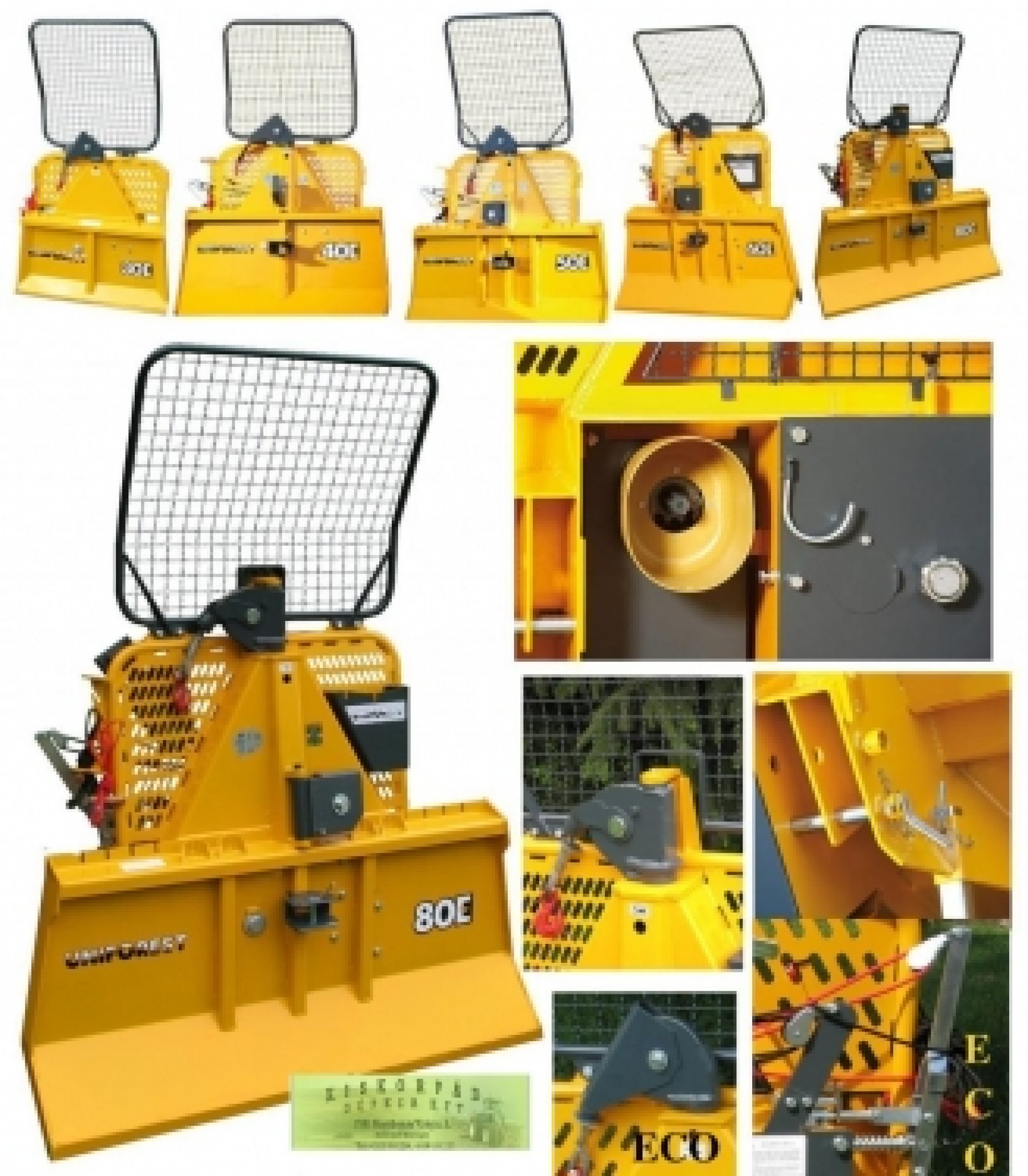 UNIFOREST erdészeti csörlő