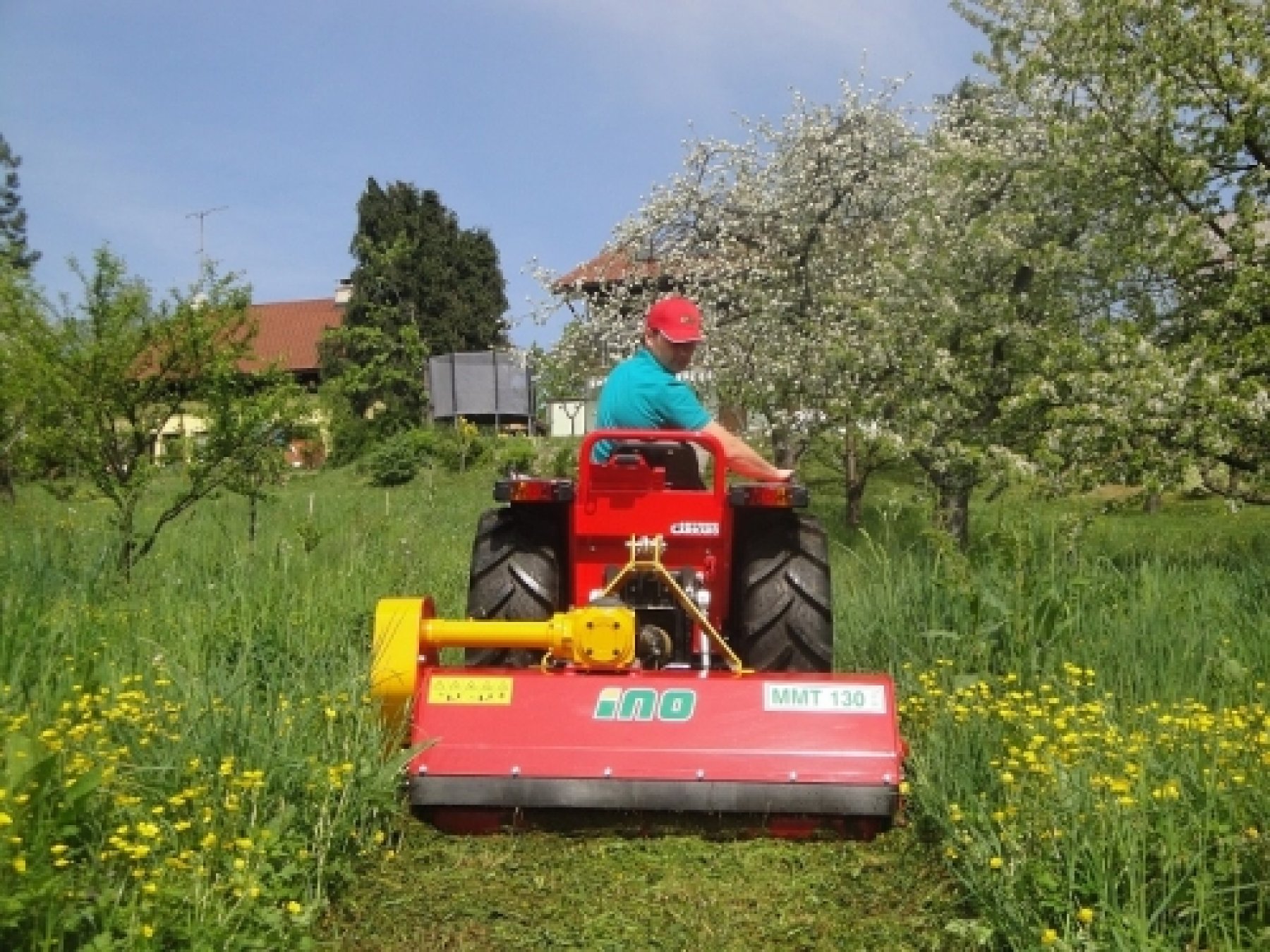 INO MMT 105-150 szárzúzó 14-30 LE kistraktorra