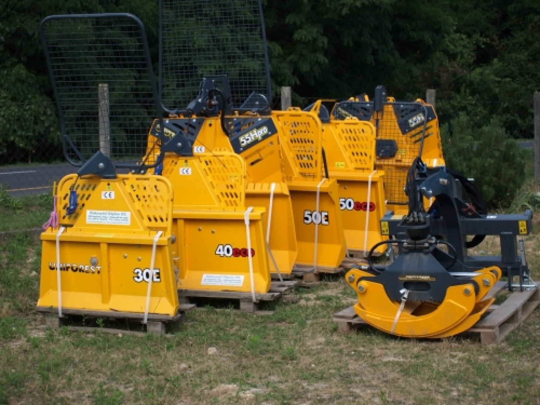 UNIFOREST erdészeti csörlő elektro hidraulikus vezérléssel