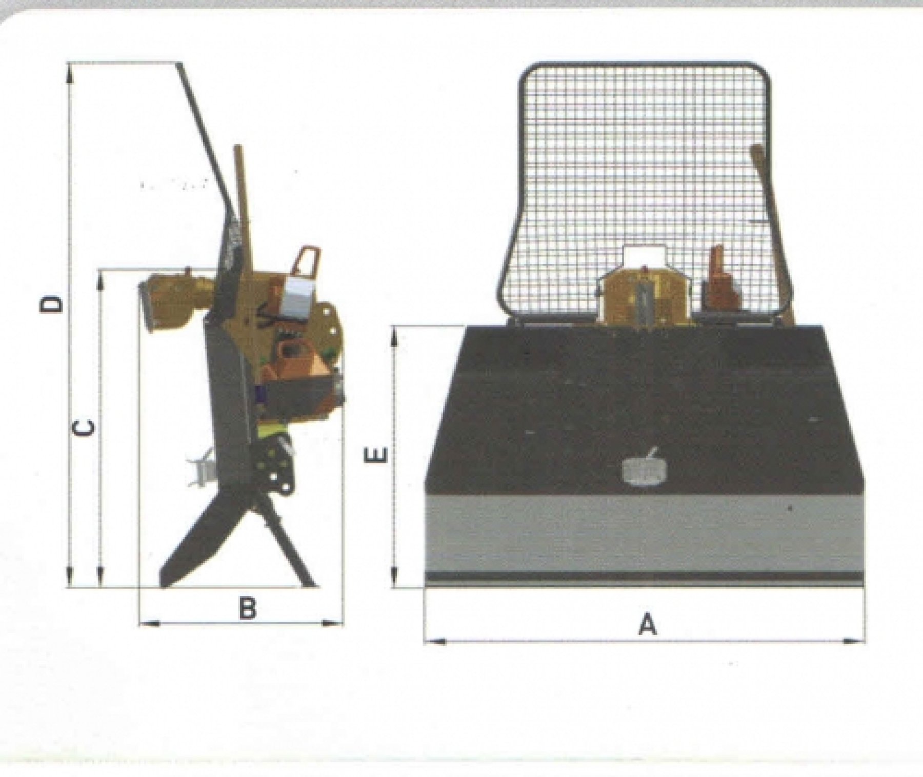 UNIFOREST erdészeti csörlő elektro hidraulikus vezérléssel